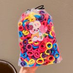 Colourful Elastic Hair Tie Bundle