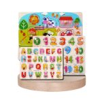 Wooden Number Knob Puzzle Board - Image 2
