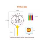 Space Astronaut Colouring Paper Fan Kit - Image 2