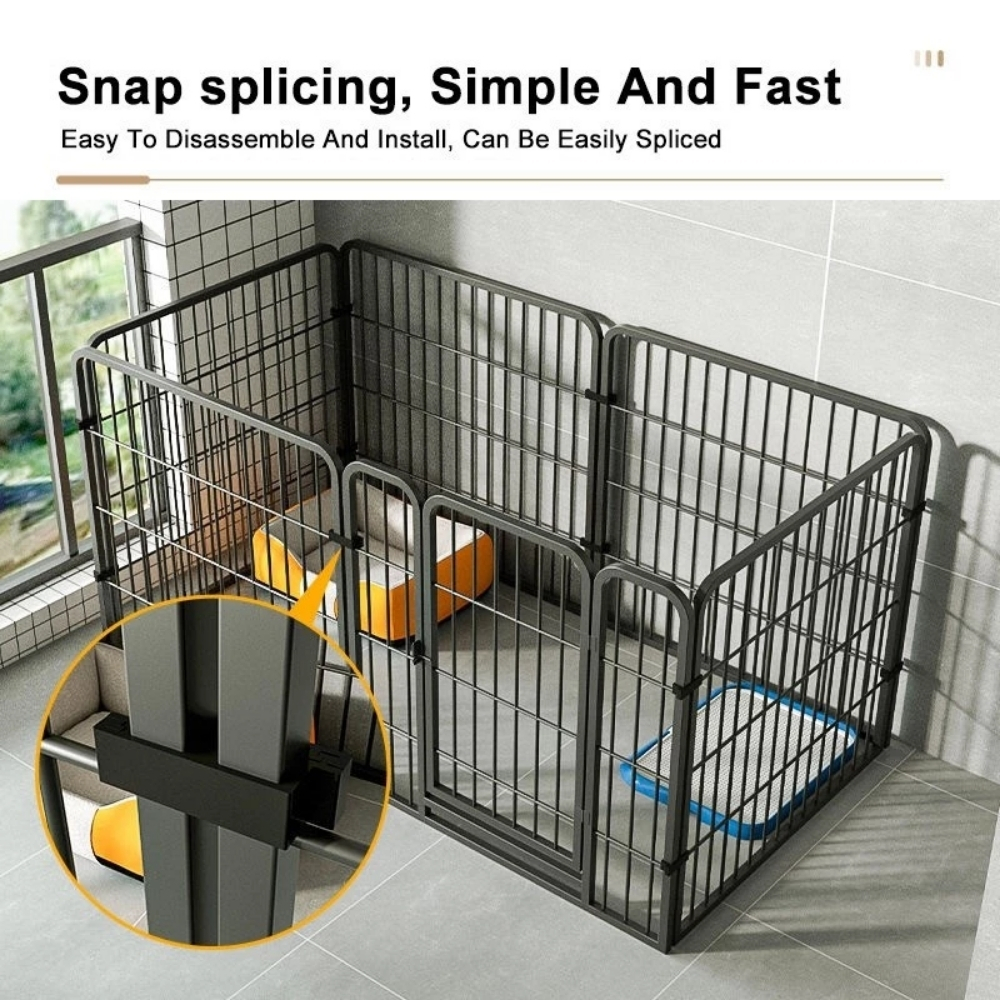 ECO-203.jpg DIY Metal Wire Pet Playpen Fence - Image 1