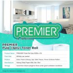 Premier 3 Ply Toilet Tissue 10 Rolls - Image 2