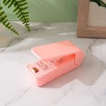 Pink Portable Mini Bag Heat Sealer