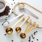 Gold Tone Coffee Measuring Spoons - Image 2